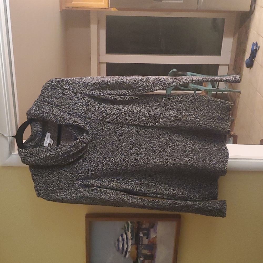 Calvin Klein Black and White Sweater EUC